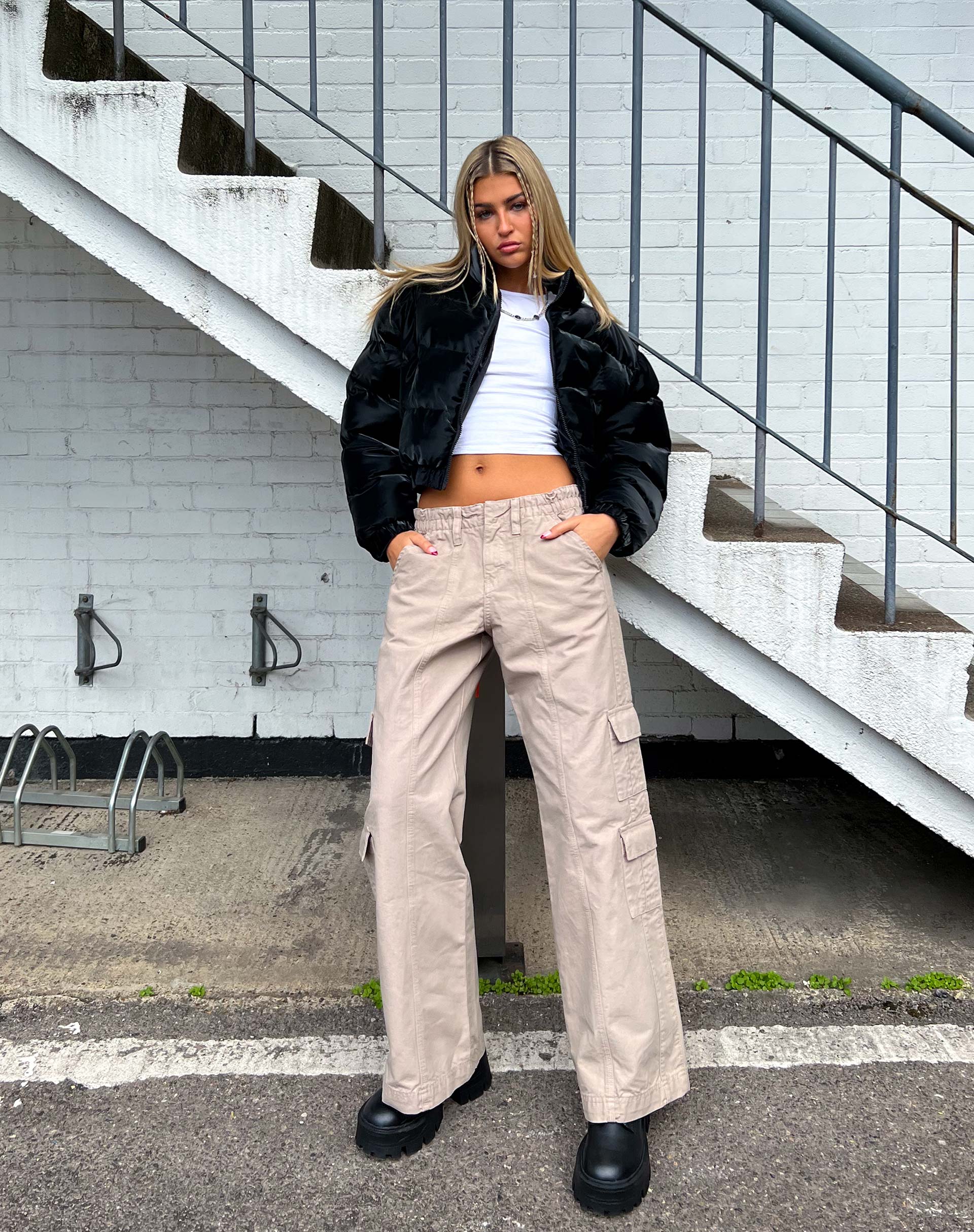 Cargo pants outfit tumblr top