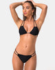 Image of Halow Bikini Top in Black