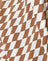 Diagonal Checker Tan and Ivory