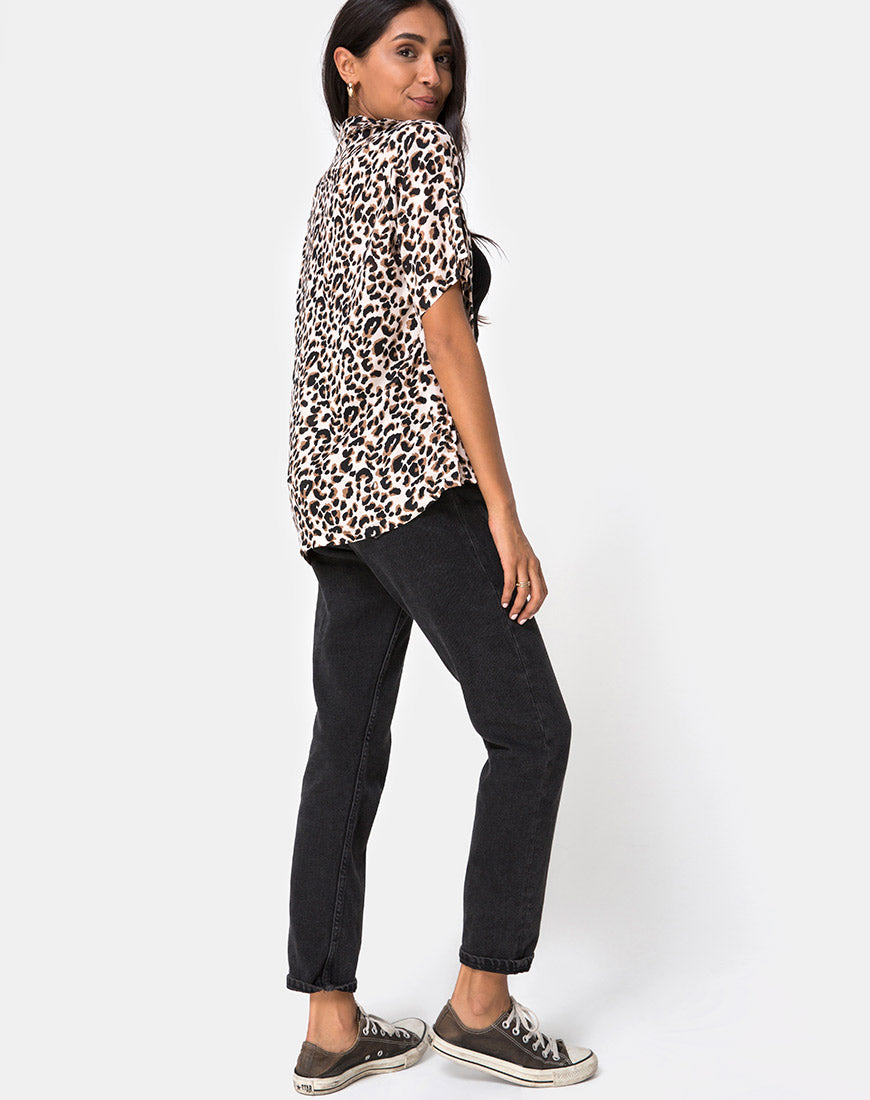 Hawaiian Shirt in Pink Panther – - Main Image