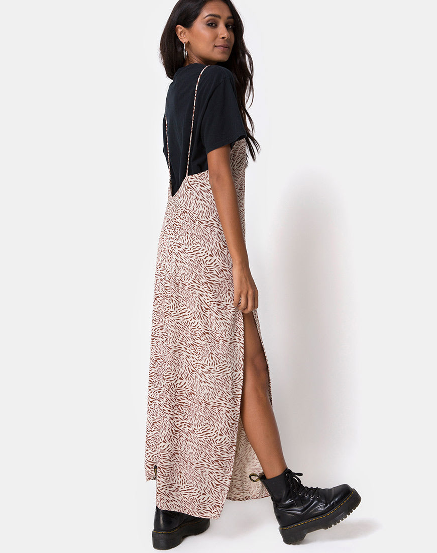 Image of Hime Maxi Dress in Safari Taupe