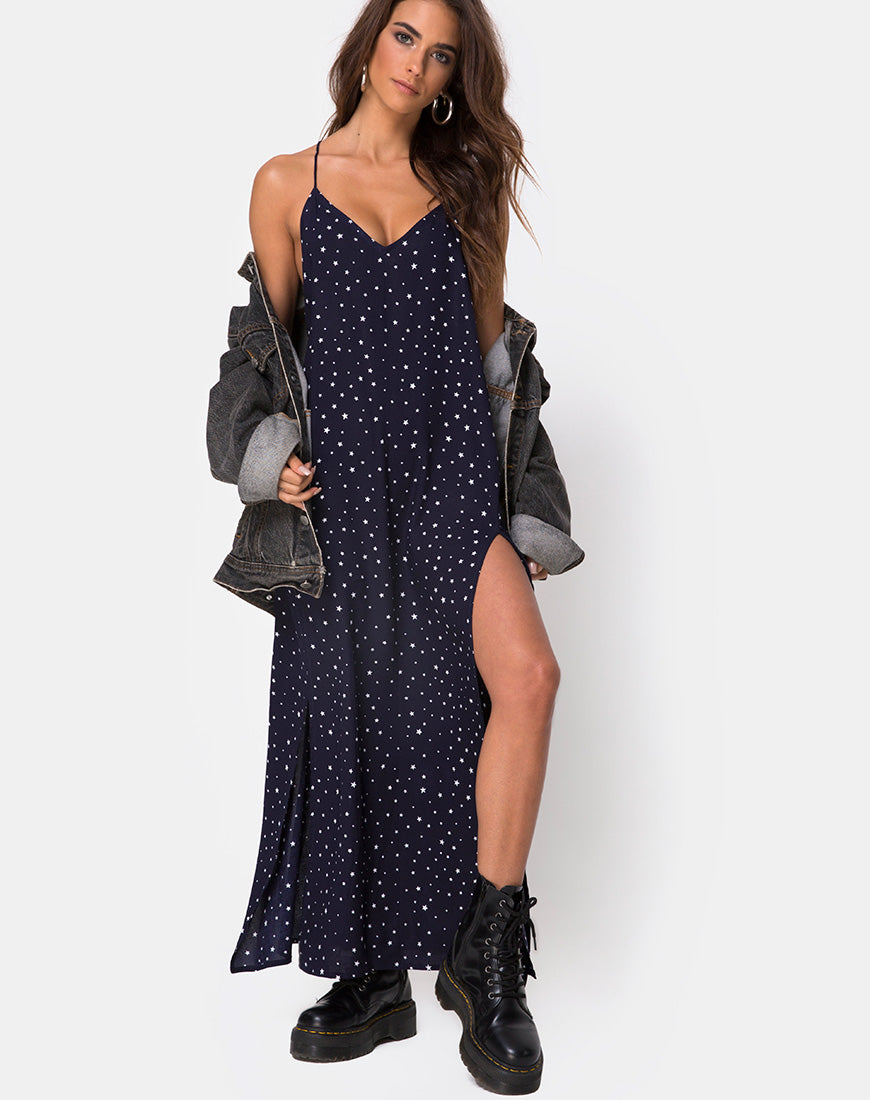 Image of Hime Dress in Starstruck Navy