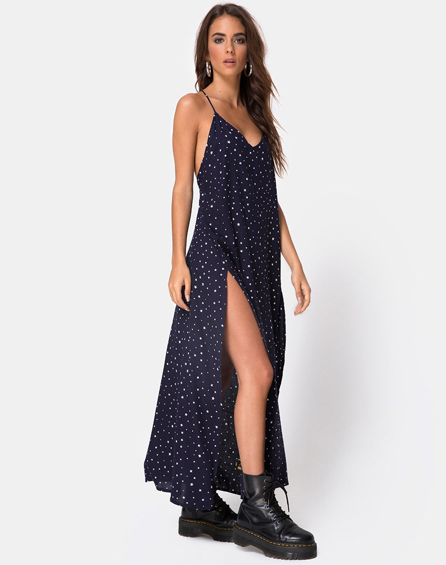 Image of Hime Dress in Starstruck Navy