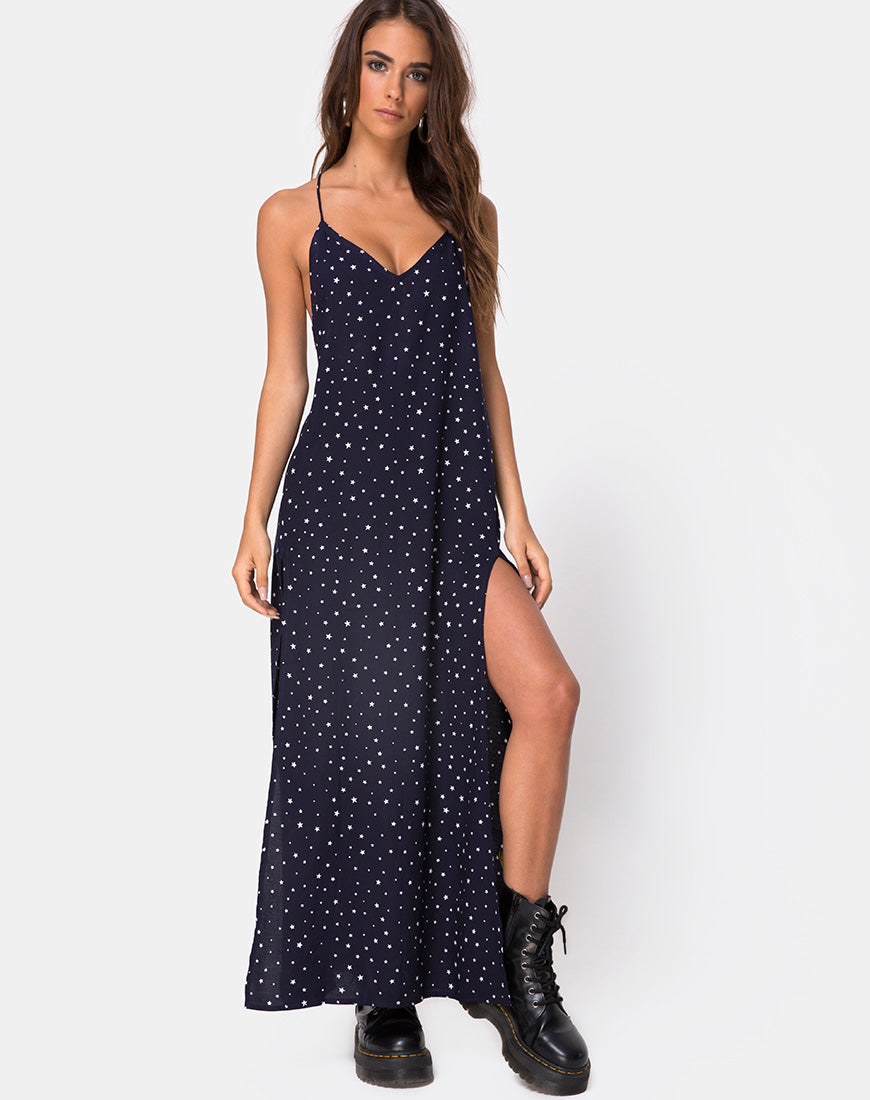 Image of Hime Dress in Starstruck Navy