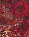 Abstract Paisley Red