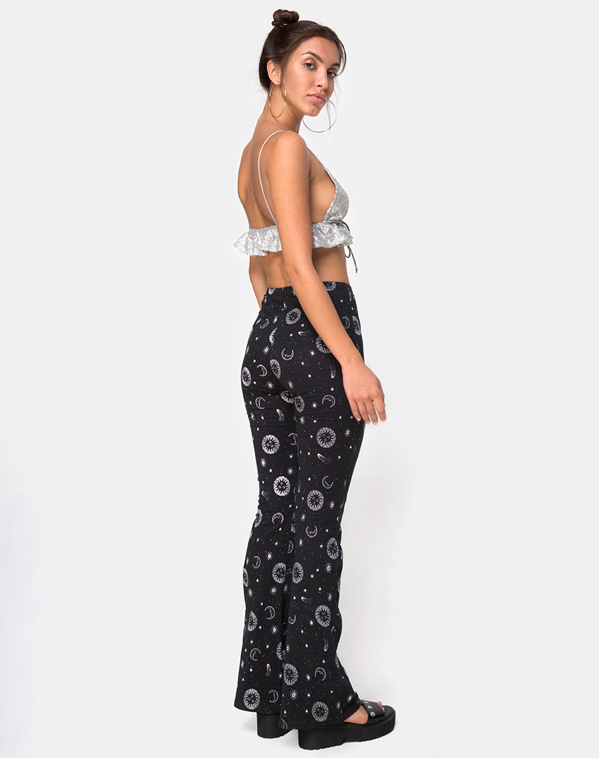 Image of Jeevan Trouser in Small Celestial Black  X Princess Polly