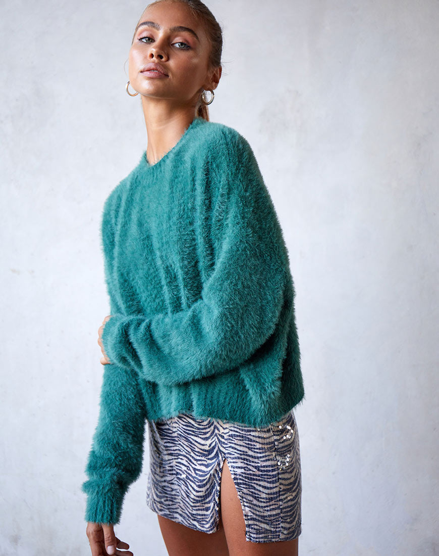 Forest green jumper hotsell