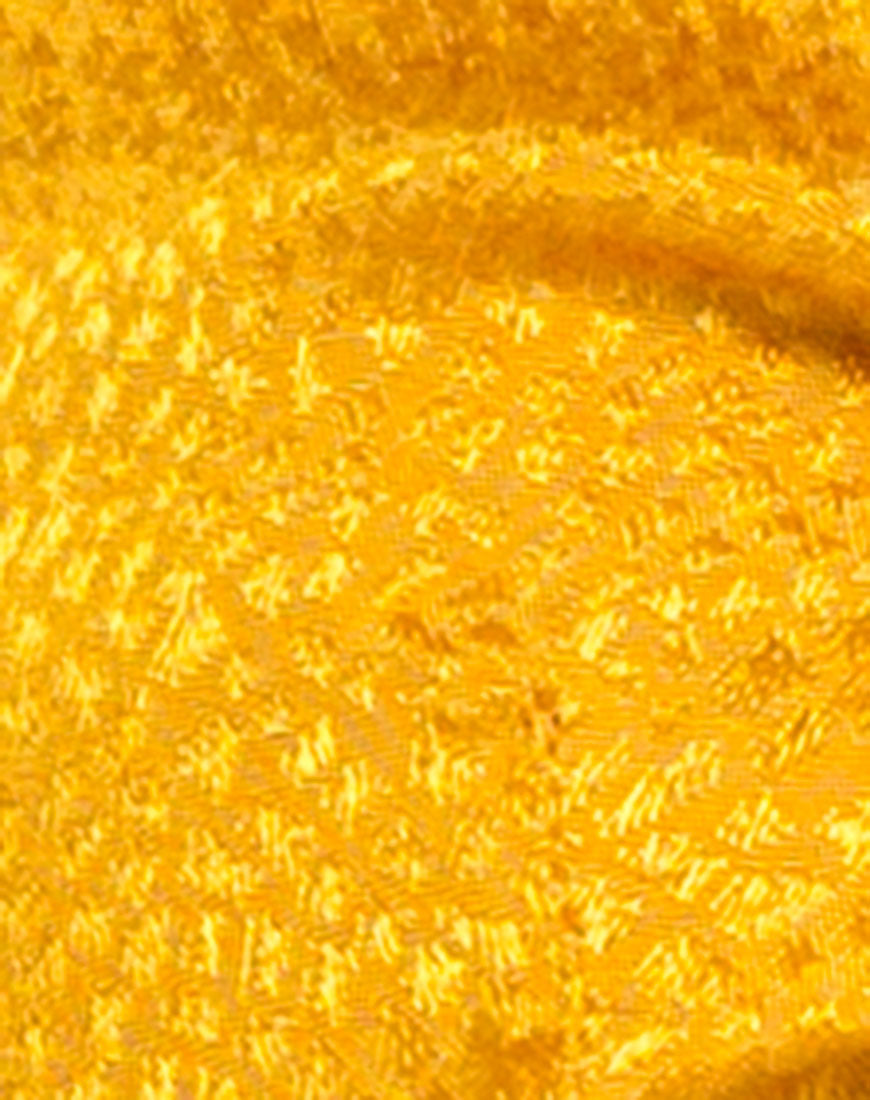 Image of Kasen Bralet in Satin Mustard