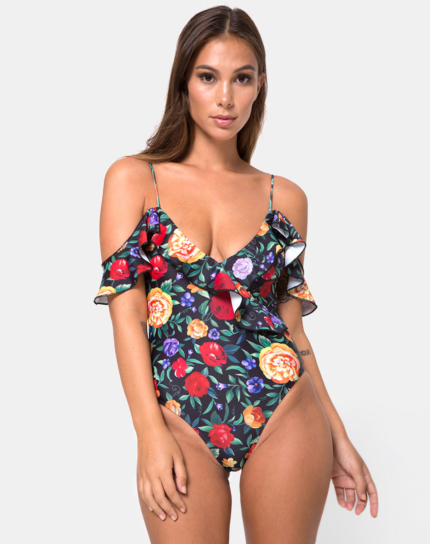 Image of Keenan Swimsuit in Senorita Rose