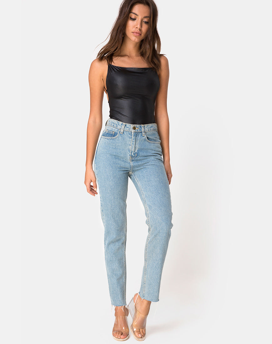 Image of Kozula Bodice in Black Coated