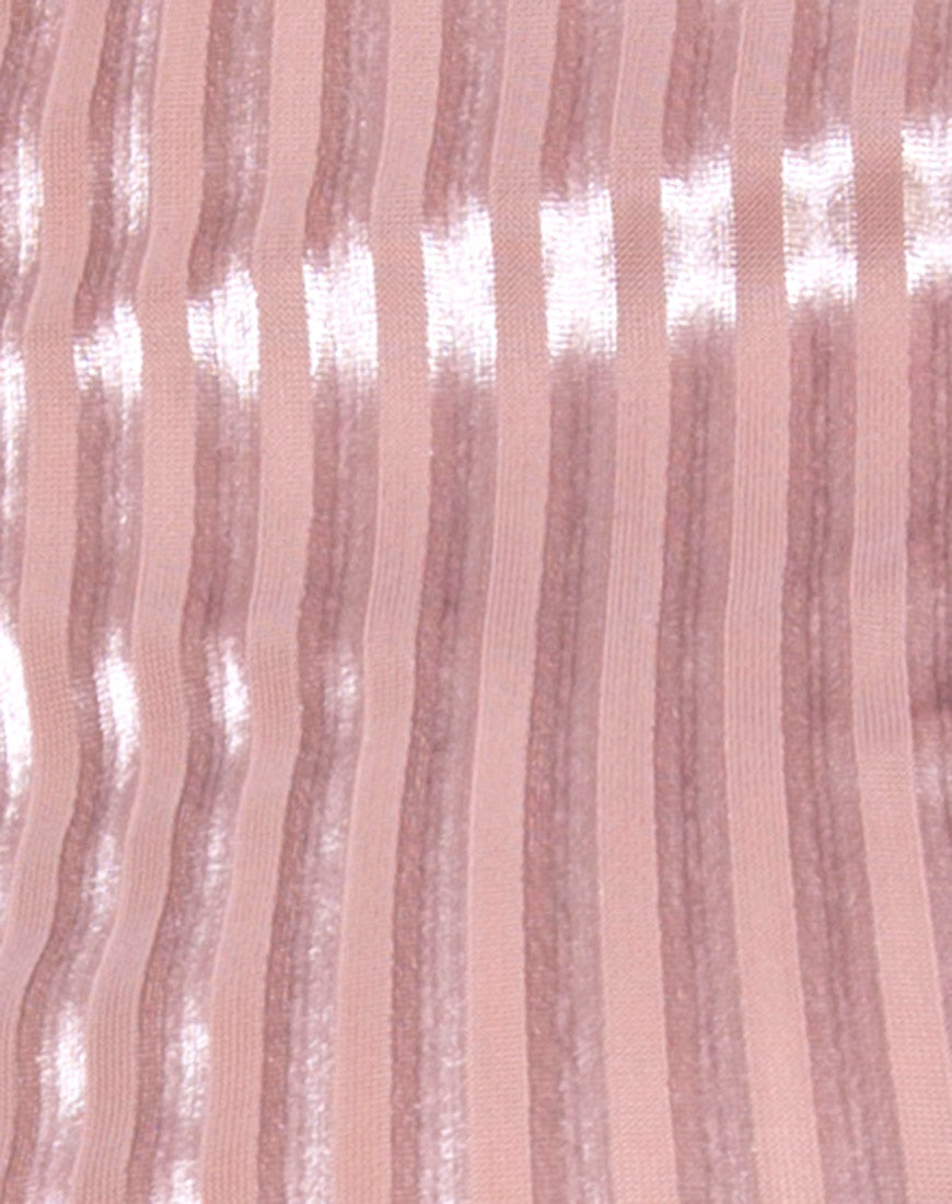 Image of Lara Crop Top in Taupe