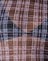 Inkblot Check Black and White