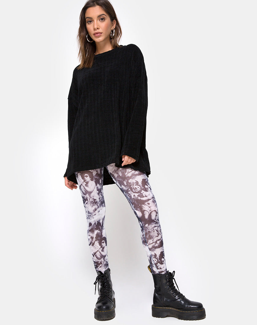 Image of Legging in Cherub Mesh