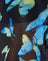 Butterfly Watercolour Black