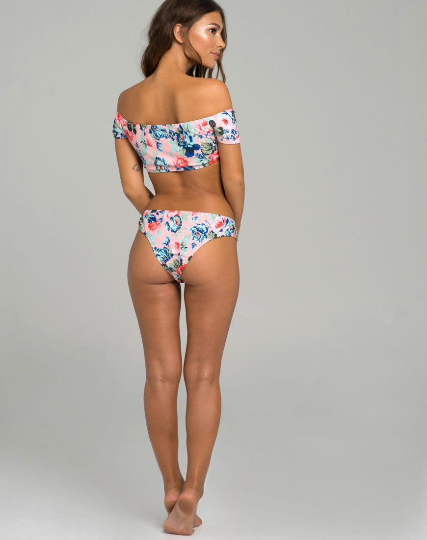 Image of Lila Bikini Top in Rossa Print