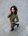 Image of Livia Jacket in Tailoring Army Green