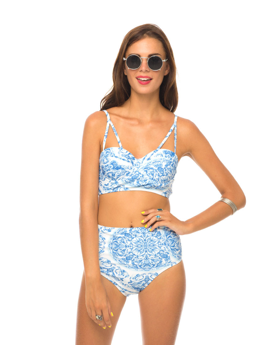 Image of Loe Longline Bikini in Venus