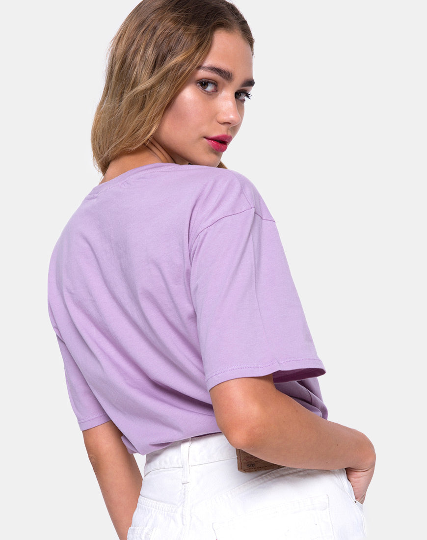 Image of Oversize Basic Tee in Lovestings Lilac