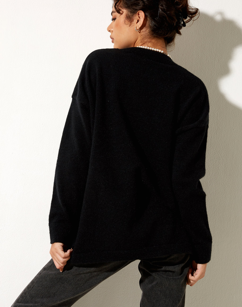 Lulees Jumper in Magic Black