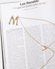 Image of Necklace in Gold Letter M