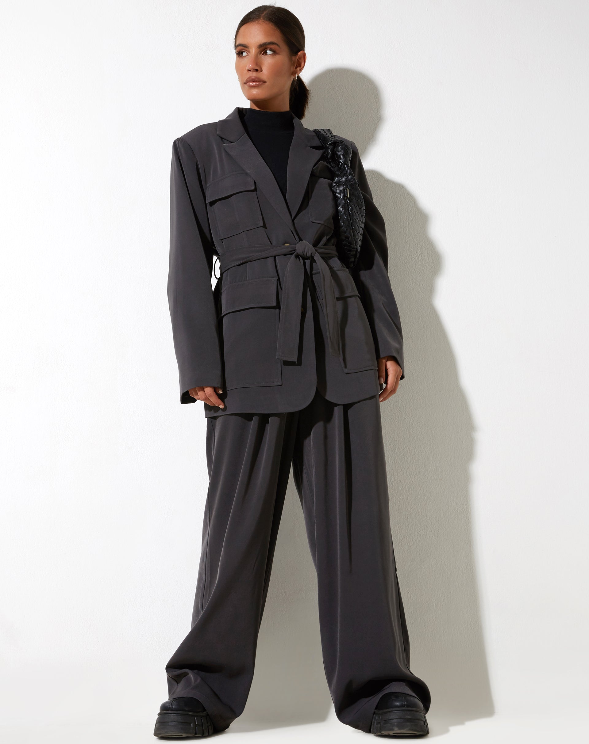 image of Magawa Blazer in Tailoring Charcoal