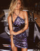 Image of Maliga Mini Dress in Dragon Blue