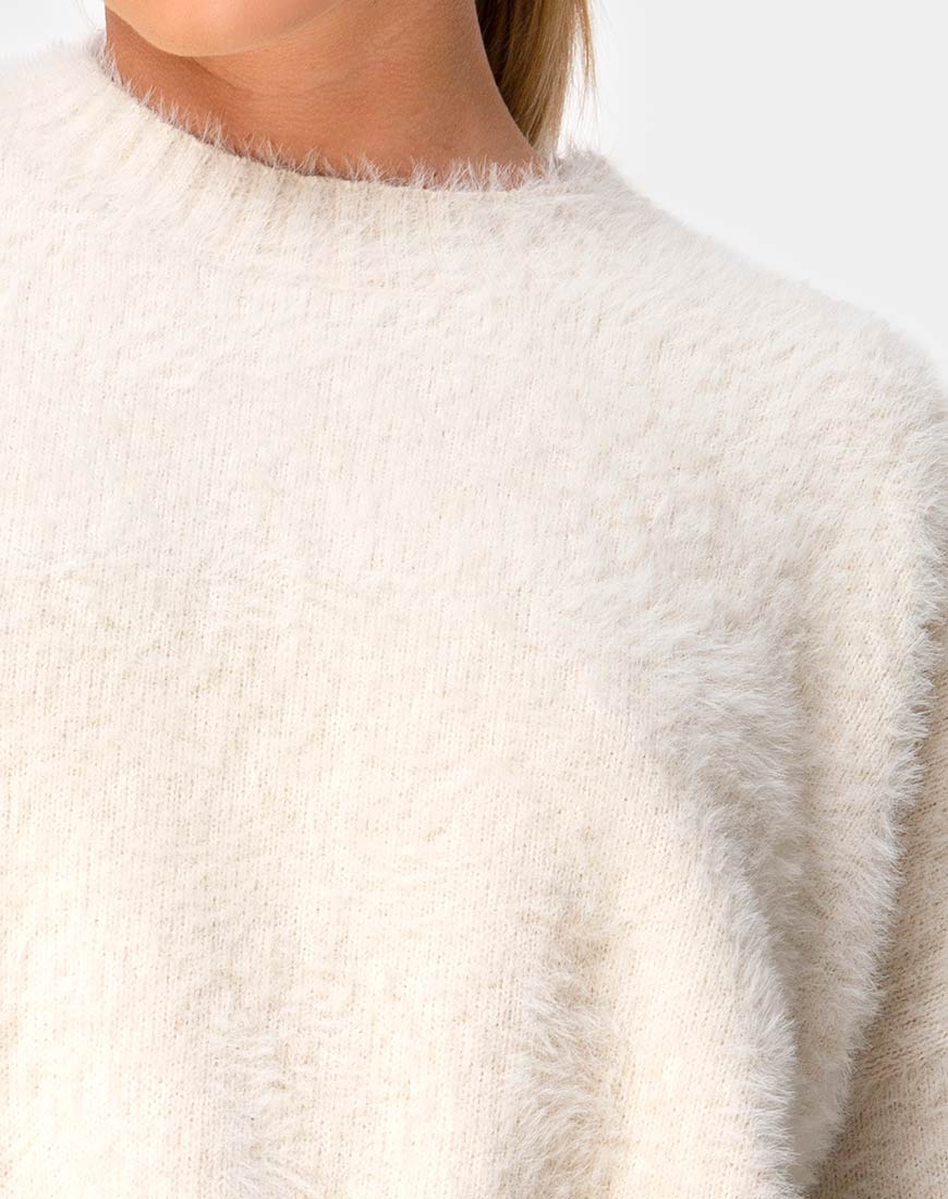 Image of Margo Jumper in Knit Oatmeal