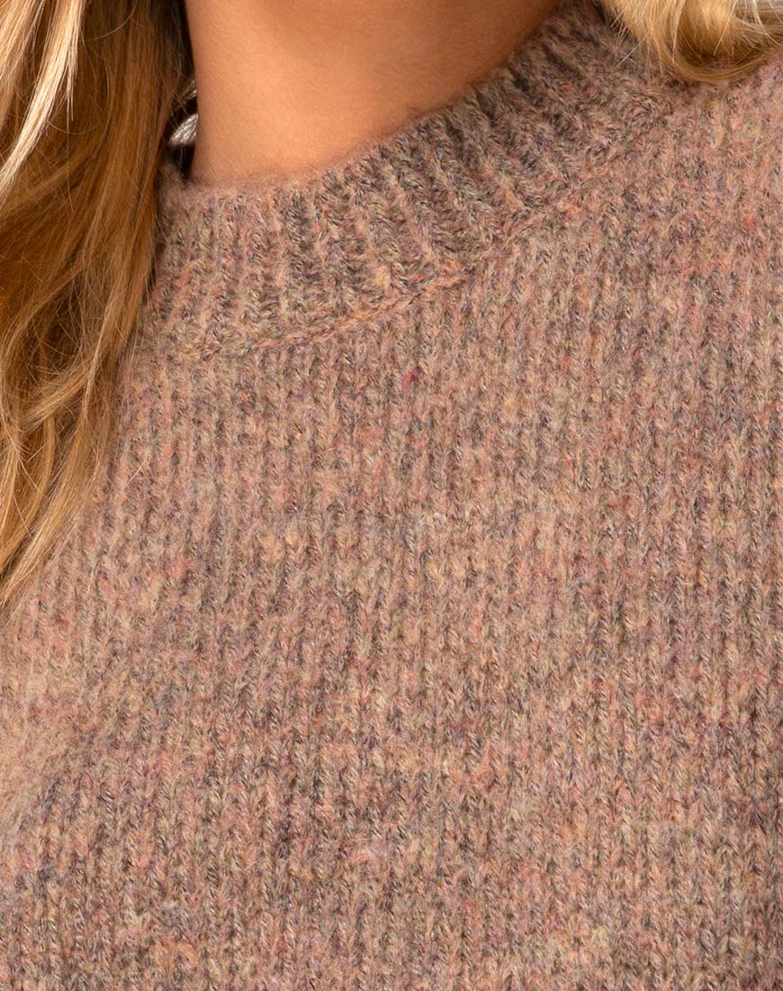 Image of Margo Jumper in Knit Tan