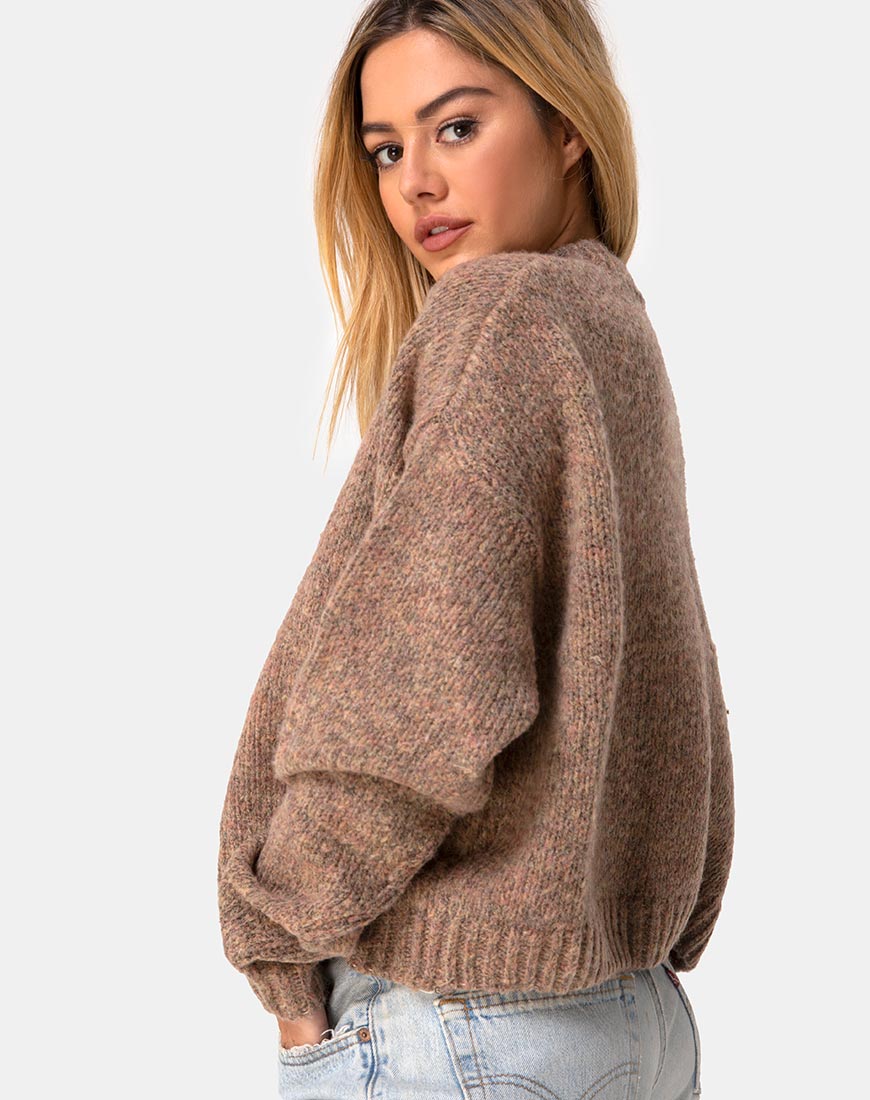 Image of Margo Jumper in Knit Tan