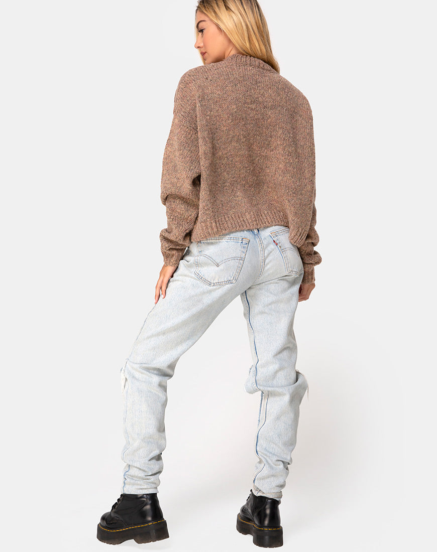 Image of Margo Jumper in Knit Tan