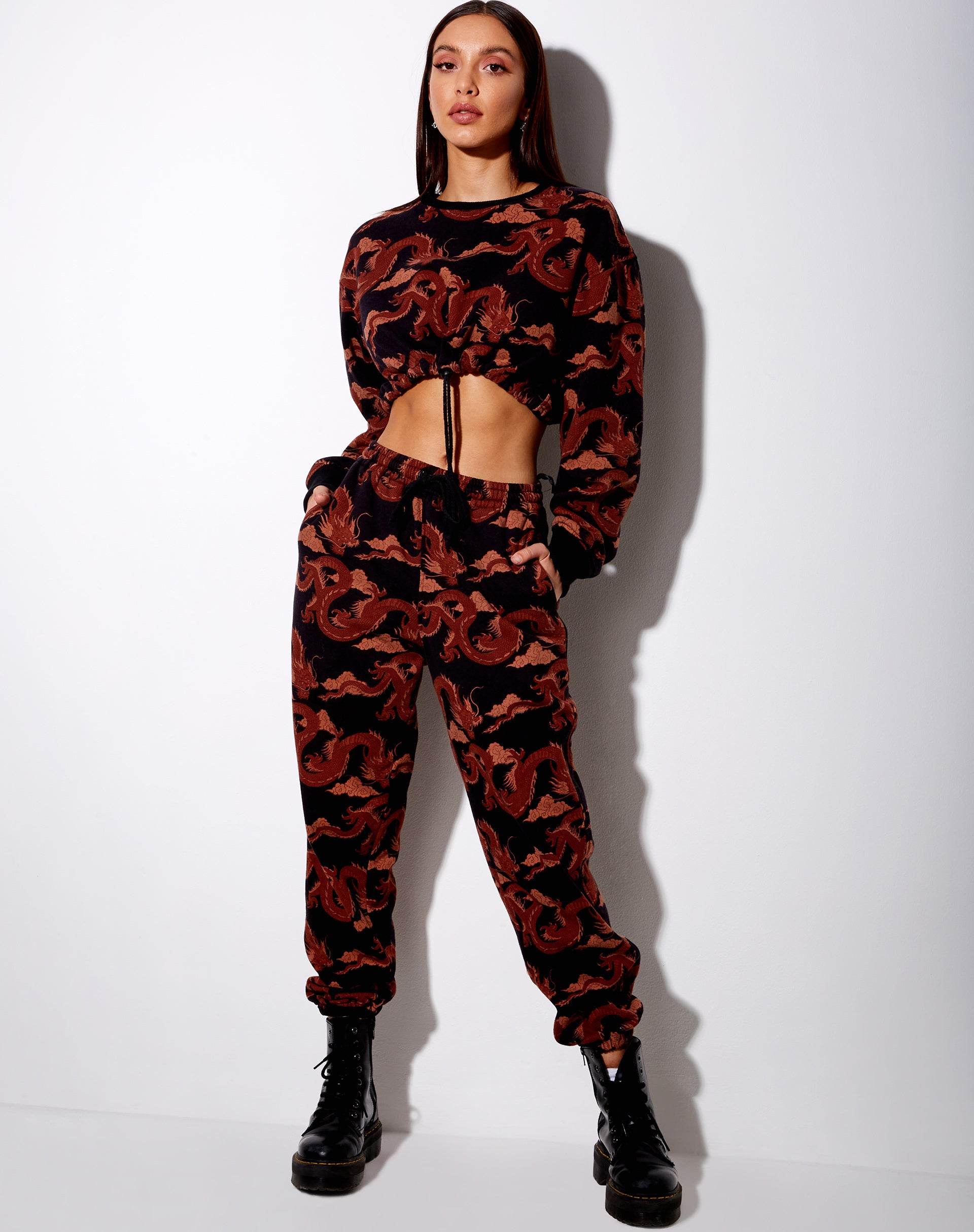 Image of Markey Jumper in Tonal Dragon Orange