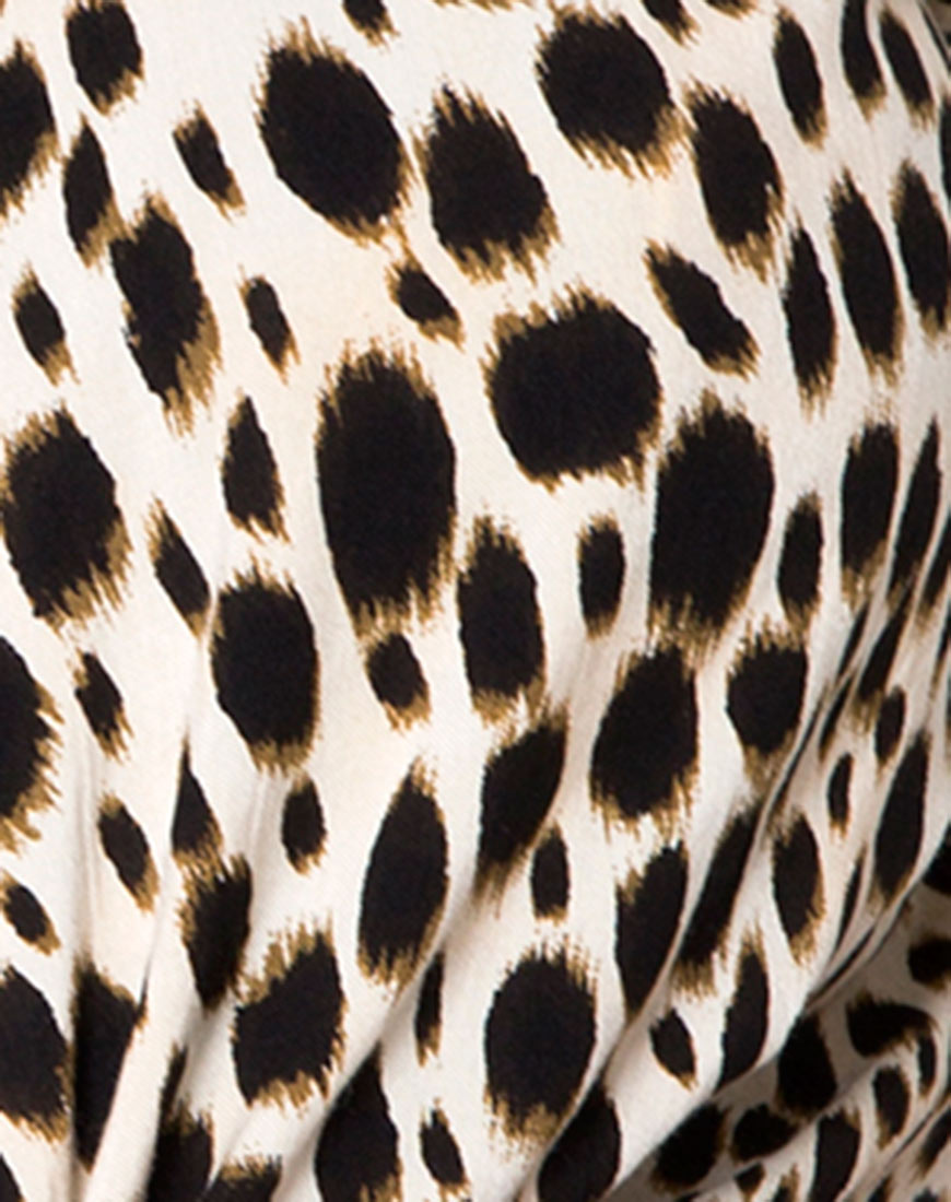 Image of Marleigh Crop Top in Cheetah