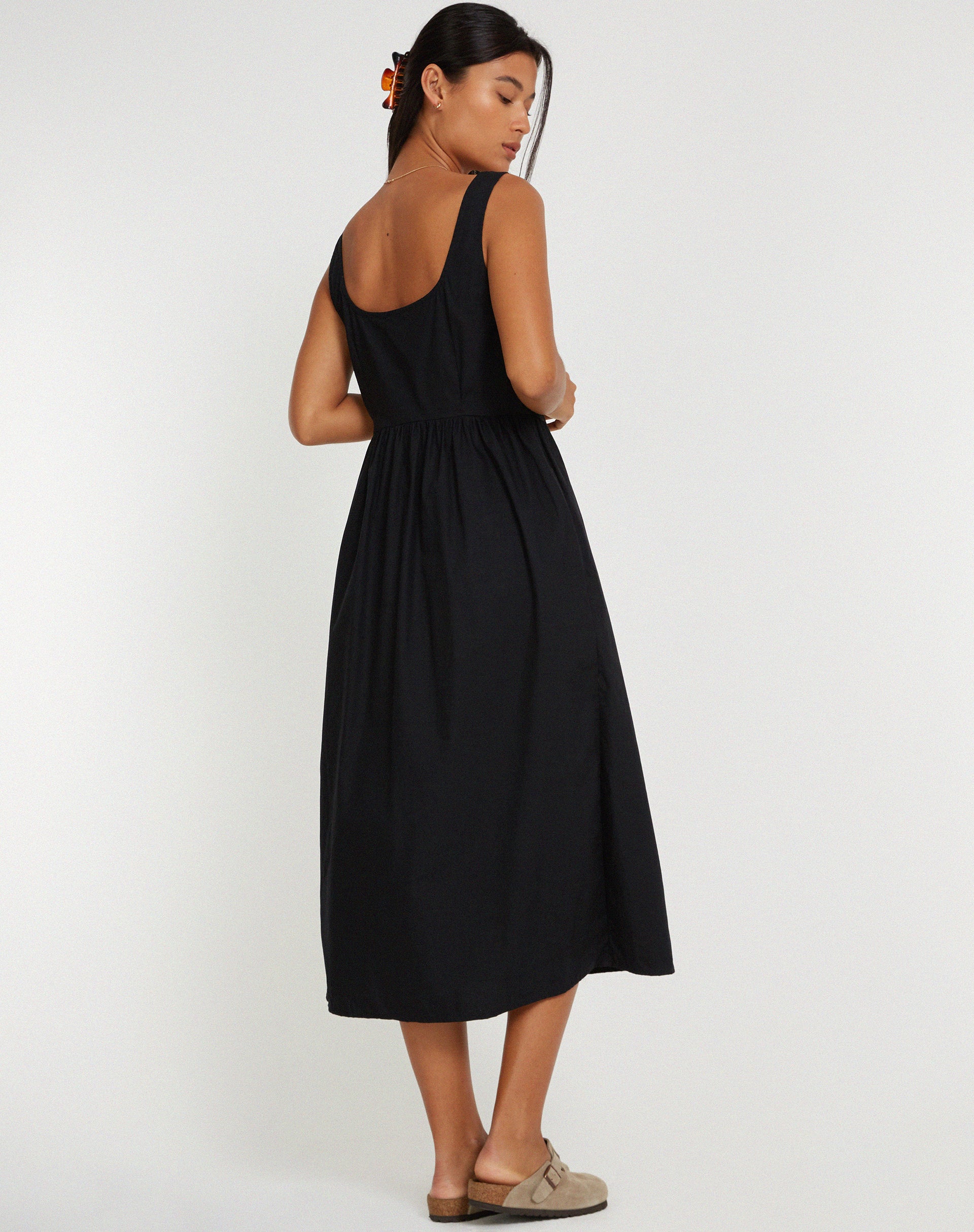 image of Melrose Maxi Dress in Black
