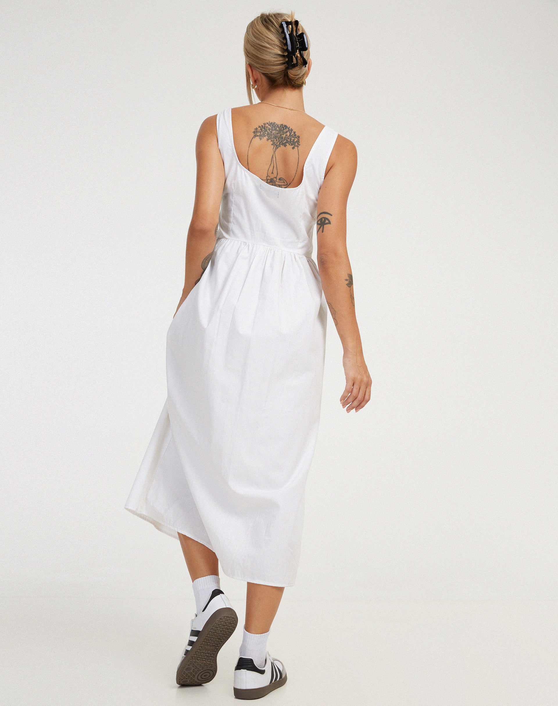 image of Melrose Maxi Dress in White