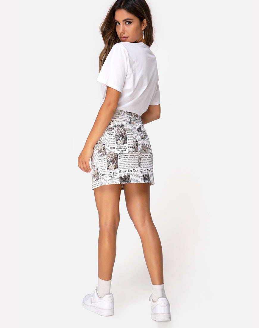 Image of Mini Broomy Skirt in Tarot