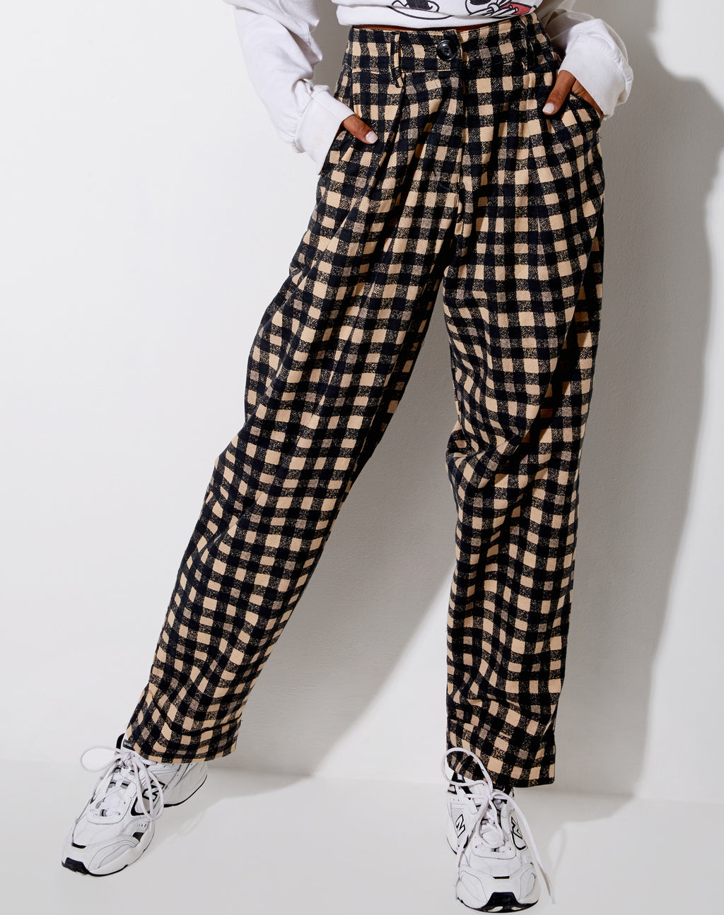 Misca Trouser in 90's Grunge Check