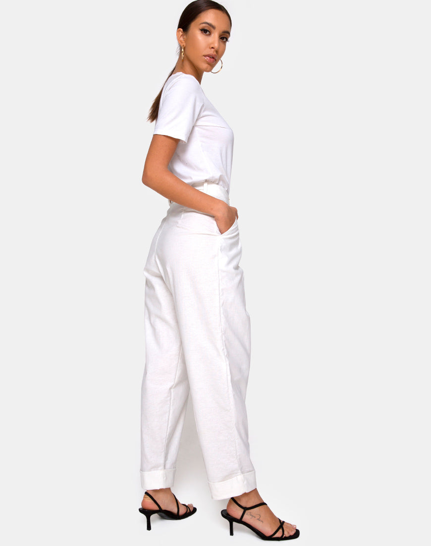 Image of Misca Trousers in Ivory