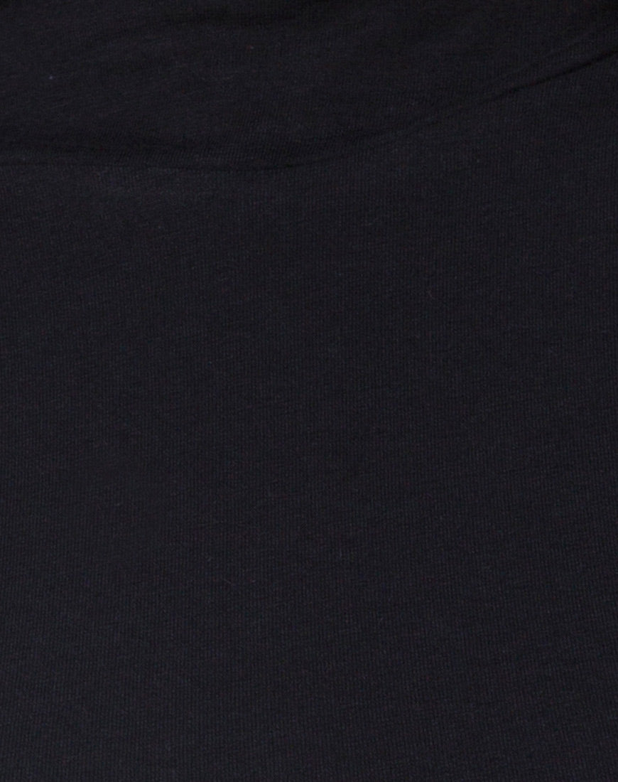 Image of Monec Crop Top in Black Buckle