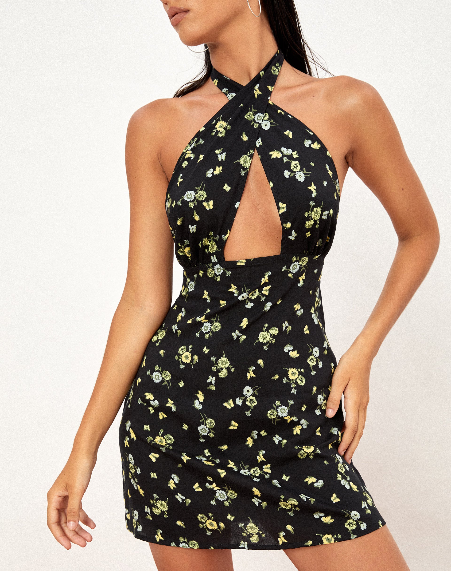 Lemon deals dress black