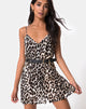 Image of Sanna Slip Dress in Oversize Jaguar