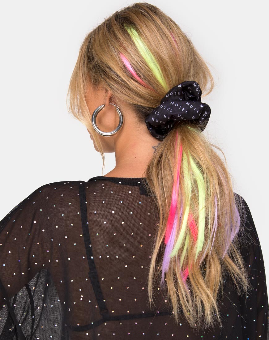 Image of Hair Extension in Fairy Heart Hot Pink by The Unicorn Glow