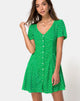 Image of Neyka Dress in Mini Diana Dot Green