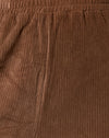 Velvet Rib Tan Brown