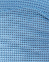 Blue Textured Crochet