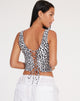 image of Oizys Cami Top in Dalmatian