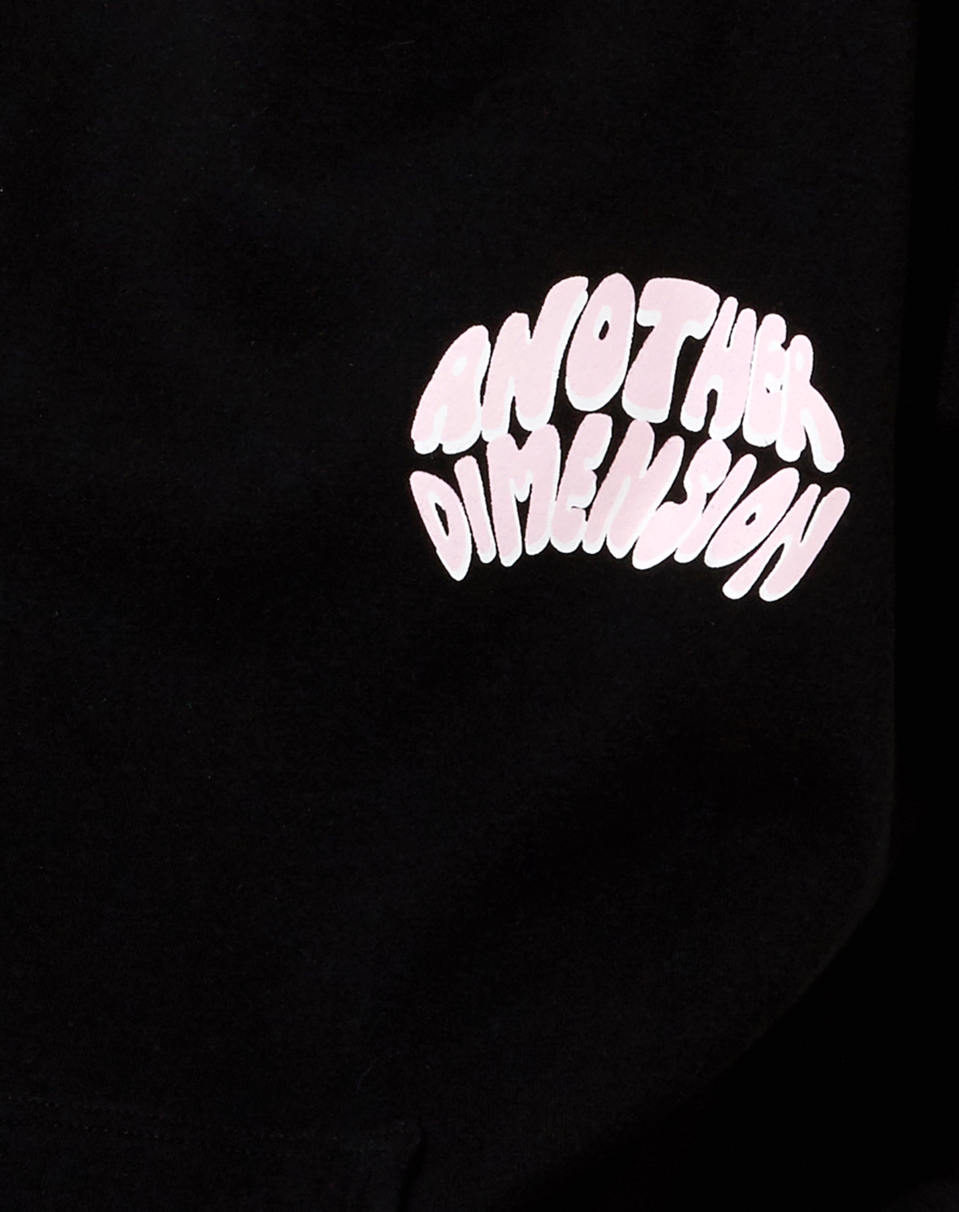 Image of Oversize Hoodie in Black Another Dimension