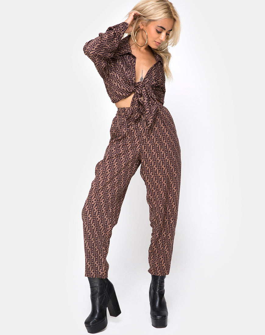 Image of Oxford Shirt in Chinese Moon