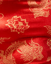 Dragon Flower Red and Gold