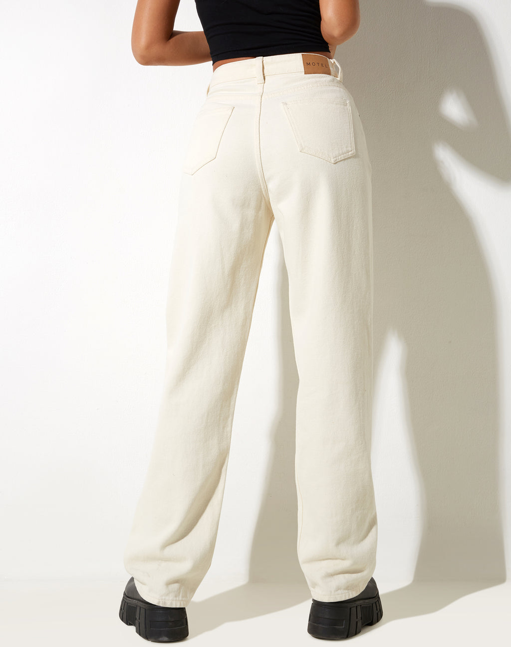 Parallel Jeans in Buttermilk