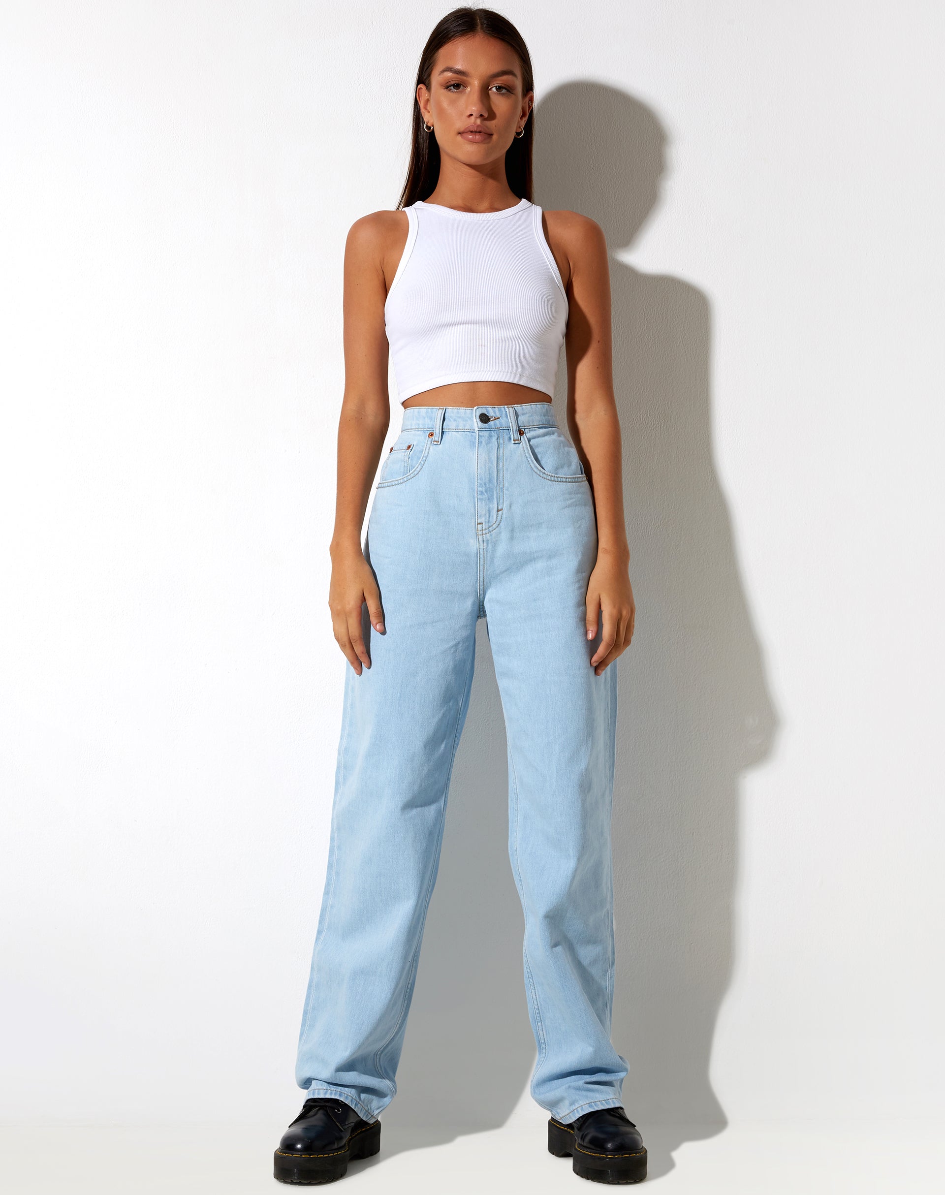 Image of Parallel Jeans in Super Light Wash